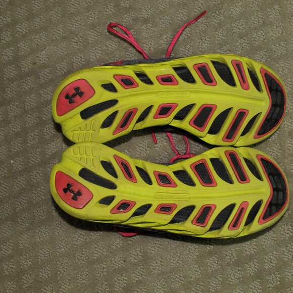 RARE! Under Armour Spine Ion Mask Women's Sz 8 Running Sneakers 1238325-019 - Picture 6 of 6